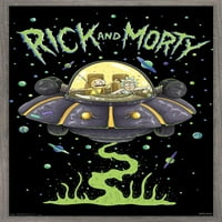 Rick És Morty-Hajó Fal Poszter, 22.375 34
