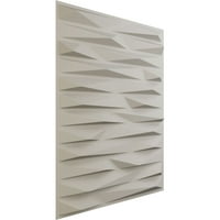 Ekena Millwork 5 8 W 5 8 H Enterprise Endurawall dekoratív 3D fali panel, Ultracover szaténvirág fehér