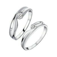 Ajándék divat nap gyűrű Gyűrű Eljegyzési ékszerek Valentin gyűrű ajándék menyasszony jegygyűrű