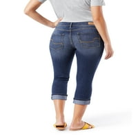 Aláírás: Levi Strauss & Co. Női Modern Simply Stretch Capri farmer