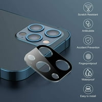[Csomag] Camera Len Protector iPhone Pro-Screen Protector Edzett üveg, Case barátságos no-Bubble HD tiszta Anti-Scratch