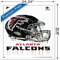 Atlanta Falcons-Csepegtető Sisak Fali Poszter, 22.375 34