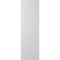 Ekena Millwork 15 W 43 H True Fit PVC Egyetlen Panel Heringbone Modern Style rögzített redőnyök, Hailstorm szürke
