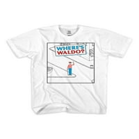 Hol van a Waldo Boys Solo Spot Me Boys grafikus póló, 2-Pack, Méret 4-18