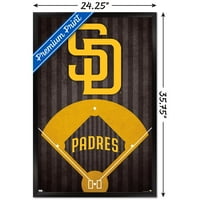 San Diego Padres - Logo Wall poszter, 22.375 34