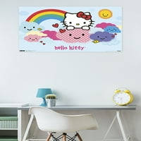 Hello Kitty-Felhők Fali Poszter, 22.375 34
