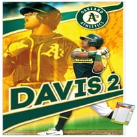 Oakland Athletics - Khris Davis Wall Poster, 22.375 34