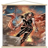 Marvel Comics-Elektra-Cover fali poszter fa mágneses kerettel, 22.375 34