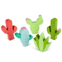 Válogatott fa kaktusz figurák több színben