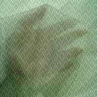 oneOone pamut selyem menta zöld Szövet blokk ruha Anyag Szövet nyomtatási Szövet az udvaron széles-RW