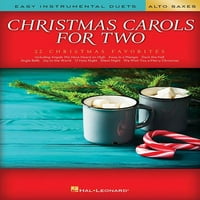 Karácsonyi énekek két Alto szaxofonhoz: könnyű hangszeres duettek