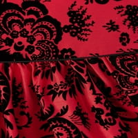 A Wonder Nation Shocked Shantaung üdülési ruhát vállfar -prémes részletekkel