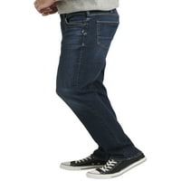 Silver Jeans Co. Men's Machray Classic Fit egyenes láb farmer, derékméret 28-44