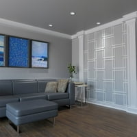 Nagy Granby dekoratív fretwork fali panelek építészeti minőségű PVC -ben