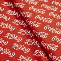 Coca-Cola 43 pamut klasszikus logó varró és kézműves szövet yd, a piros és a fehér
