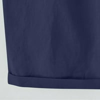 Rövidnadrág Női nyári alkalmi szűk magas derék zsebek Zsinóros sport nadrág zsebek nyomtatott lélegző rövidnadrág