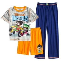 Teen Titans 3 darabos ifjúsági pizsama set-Small