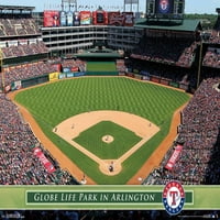 Texas Rangers - Globe Life Park Wall poszter, 22.375 34
