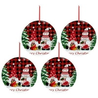 Zeceouar karácsonyi díszek Beltéri Kültéri a Clearance, ize alakú díszítések lógó díszek Karácsonyi dekoráció