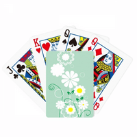 virág s Zöld szirom póker játék mágikus kártya szórakoztató társasjáték