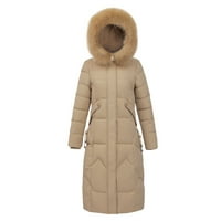 adviicd női téli kabátok Plusz méretű Női Fuzzy kabát kapucnis kardigán Nyitott első Sherpa kabát felsőruházat zsebekkel