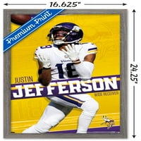 Minnesota Vikings - Justin Jefferson Wall Poster, 14.725 22.375 keretes