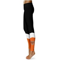 Női Fekete Buffalo State Bengals Színes blokk jóga Leggings