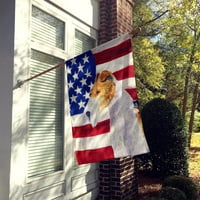 Amerikai zászló Fo Terrier zászló vászon ház mérete