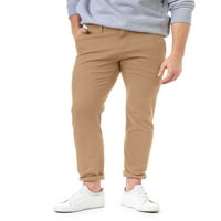 S. Polo Assn. Férfi karcsú, egyenes nyújtó twill chino