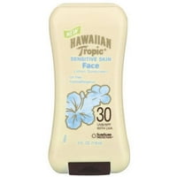 Hawaii trópusi érzékeny bőr fényvédő krém, SPF 30, FL OZ
