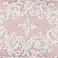 Better Trends Florence Medallion pamut teljes dupla ágytakaró szett-Rózsaszín minden korosztály számára