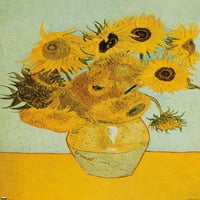 Napraforgók Vincent Van Gogh fali poszter, 22.375 34