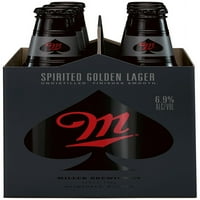 Miller Fortune lelkes Golden Lager sör, Pack, fl. Oz. Palackok, 6,9% ABV