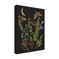 Melissa Wang 'Dark Forest I' Canvas Art