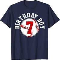 Baseball 7. születésnapi Party éves ajándék póló