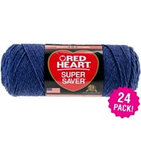 Red Heart Super Saver Fonal 24 pk-Denim