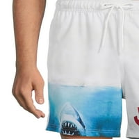 Jaws férfi poszter grafikus 6.5 Swim Trunks nyújtással