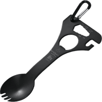 Eat ' N Tool Outdoor Spork Multitool: tartós és könnyű, kempingezéshez, túrázáshoz, hátizsákhoz és szabadtéri tevékenységekhez,