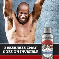 Old Spice láthatatlan Spray izzadásgátló és dezodor férfiaknak, Wolfthorn, 3. oz