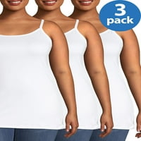 Terra & Sky Women's Plus extra hosszú tunika cami csomag