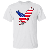 Grafikus Amerika július 4-én, függetlenség napja American Eagle férfi póló