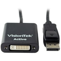 VisionTek Active 7 DisplayPort DVI videokábel Audio Video eszközhöz, monitorhoz