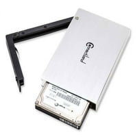 CL-ENC USB 3. 2.5 SATA-6Gbps HDD külső ház eszköz kevesebb telepítés-alumínium kefe kivitelben