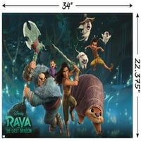 Disney Raya és az utolsó sárkány-csoport fali poszter, 22.375 34