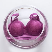 Entyinea Női Bralettes elülső lezárása Molett teljes lefedettség Csipke Underwire Racerback melltartó a Anavar:44 100