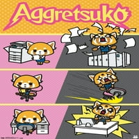 Aggretsuko-Transform Fali Poszter, 22.375 34