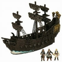 Kalóz flotta Fekete Gyöngy w Jack Sparrow, Will Turner & Gibbs mikro figurák