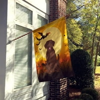 Halloween Border Terrier Zászló Vászon Ház Mérete -
