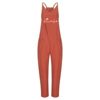 Ujjatlan Jumpsuit Női Teljes Hosszúságú Alkalmi Váll Gomb Harisnyatartó Jumpsuits Széles Láb Nadrág Jumpsuit