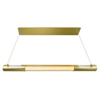 Neva in LED integrált szatén arany Mini medál